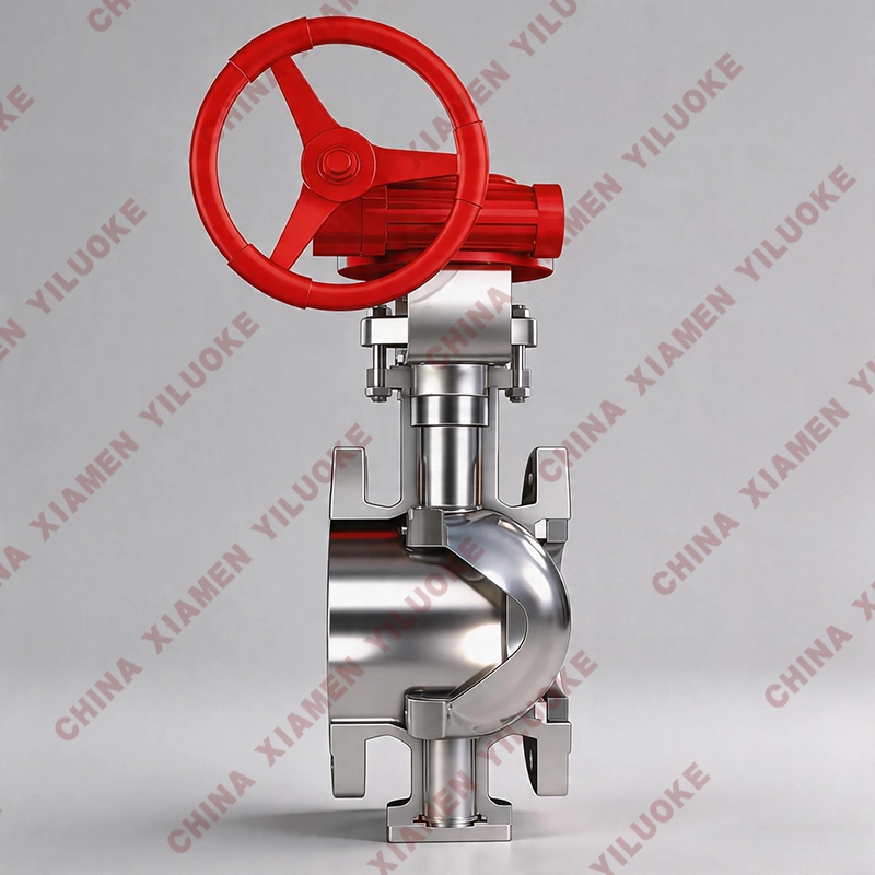 V‑Port Ball Valve 3D Model of V‑Port Ball Valve